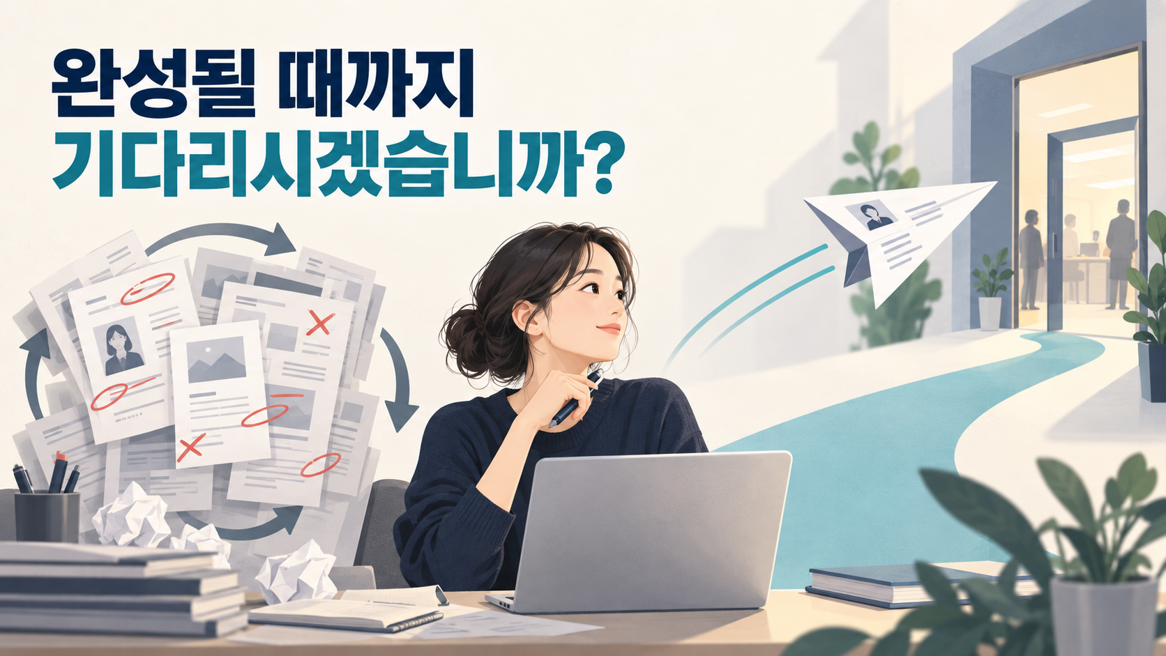 포트폴리오가 완성되면 지원하겠다는 말이 위험한 이유