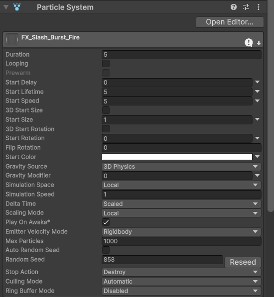 [Unity] Particle Component
